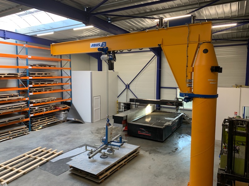 Atelier jet d'eau pont ABUS - Phénix Technologie